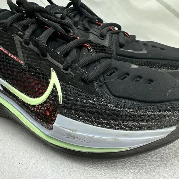 Nike Air Zoom GT Cut 1 EP Black Hyper Crimson Vapor Green Ghost CZ0175-001 Sz 9